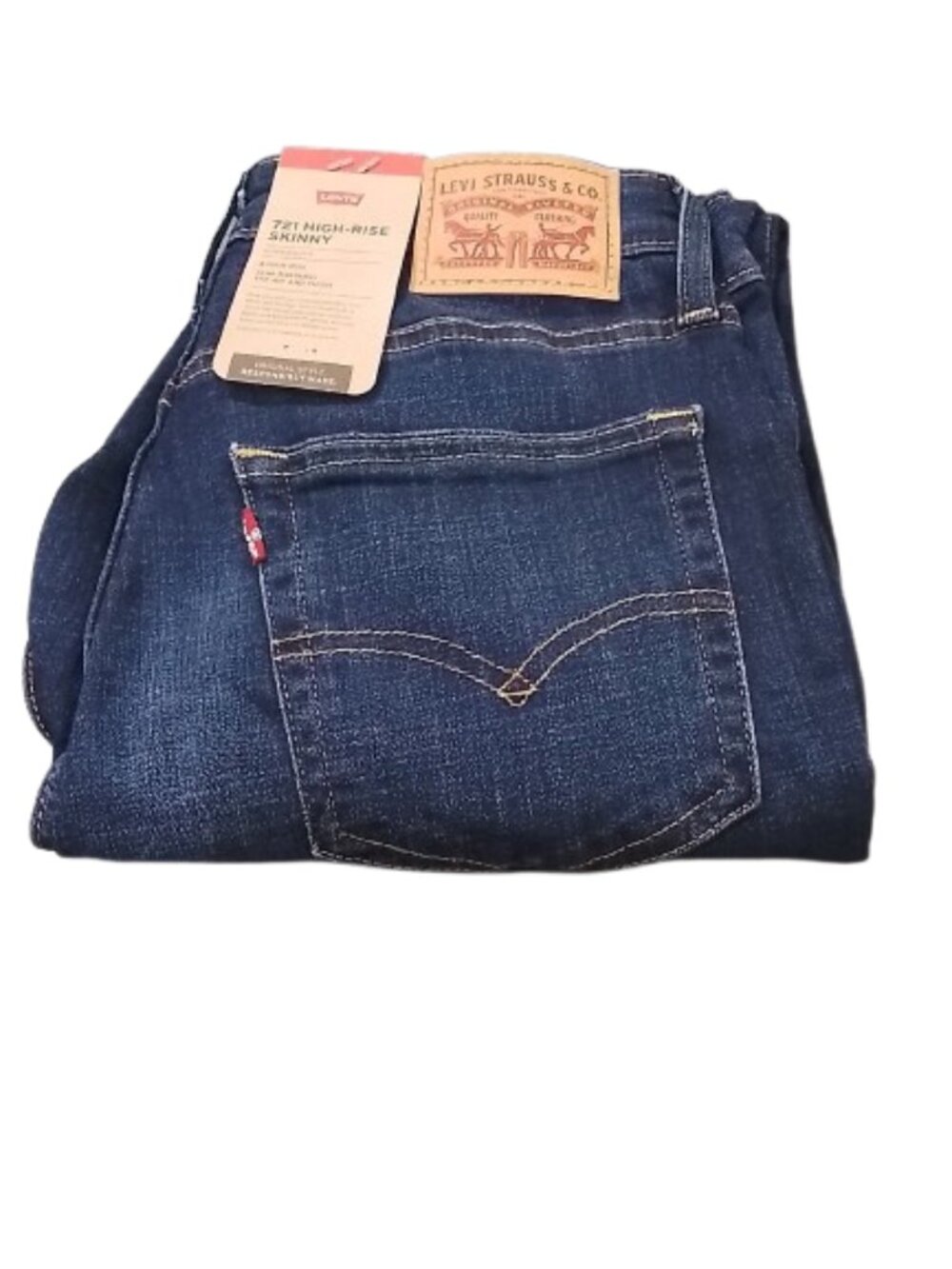 Women's Levi's 721 High Rise Skinny Jeans - Blue Story - 29x30 - NWT